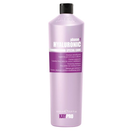 KayPro Уплотняющий шампунь для тонких, ломких и слабых волос Hyaluronic