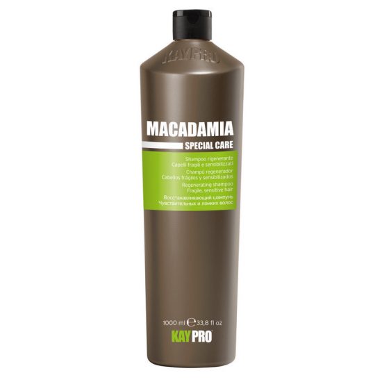 KayPro Восстанавливающий шампунь для ломких и чувствительных волос Macadamia
