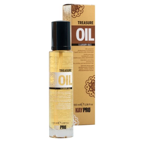 KayPro Масло для увлажнения сухих, хрупких и обезвоженных волос 5 Luxury Oils Treasure Oil 100 мл