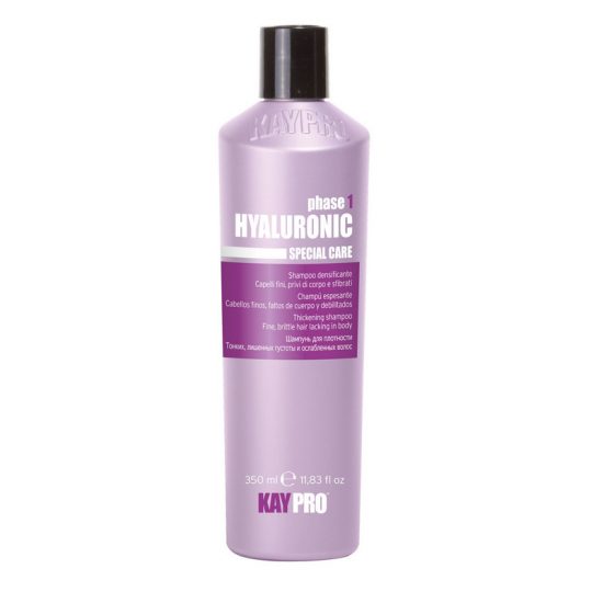 KayPro Уплотняющий шампунь для тонких, ломких и слабых волос Hyaluronic
