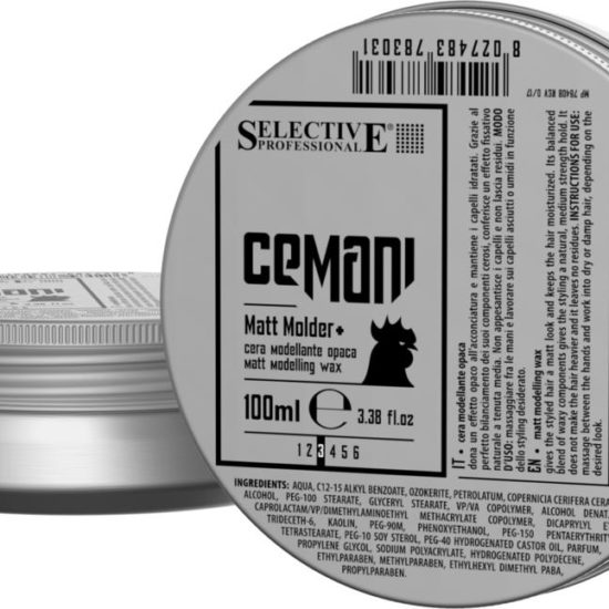 Selective Professional Воск для волос моделирующий матовый Cemani Matt Molder+ 100ml. dita,by