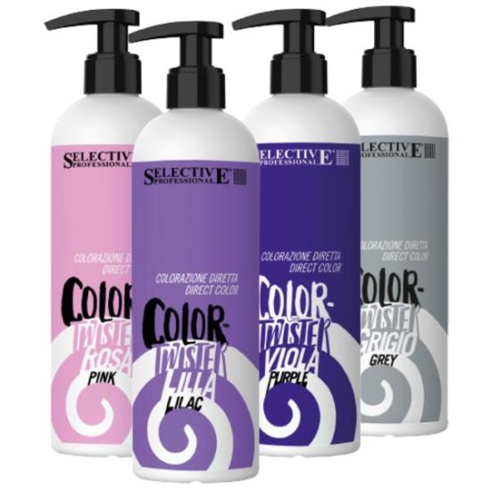 Selective Professional Краска для волос прямого действия с кератином Color Twister 300ml. dita.by